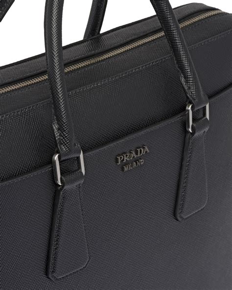 prada mens briefcase|prada saffiano briefcase.